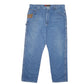 Mens Blue Wrangler Riggs Workwear Carpenter Casual JeansW42 L32
