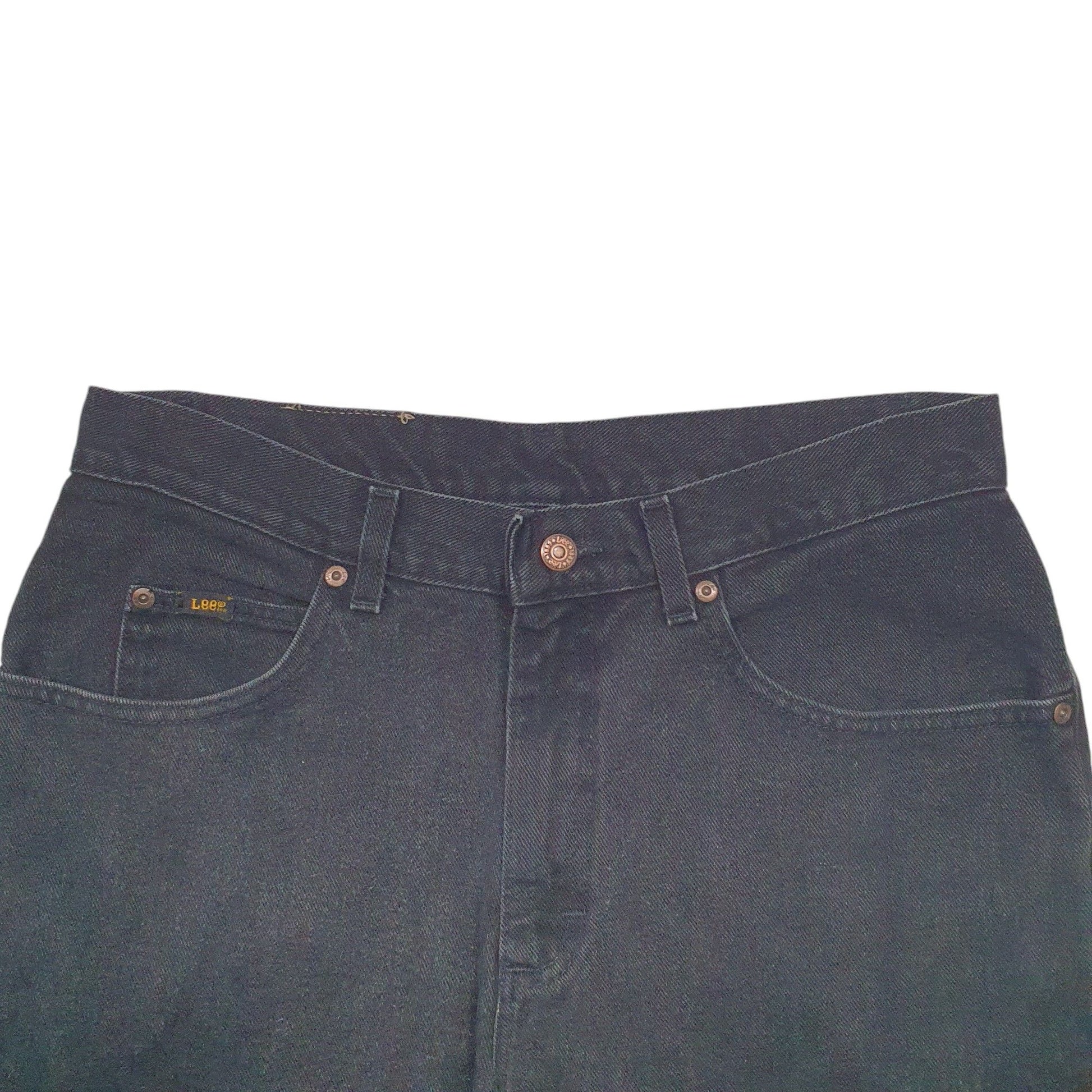 Mens Black Lee  Casual JeansW33 L30