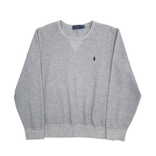 Mens Grey Polo Ralph Lauren  Crewneck Jumper