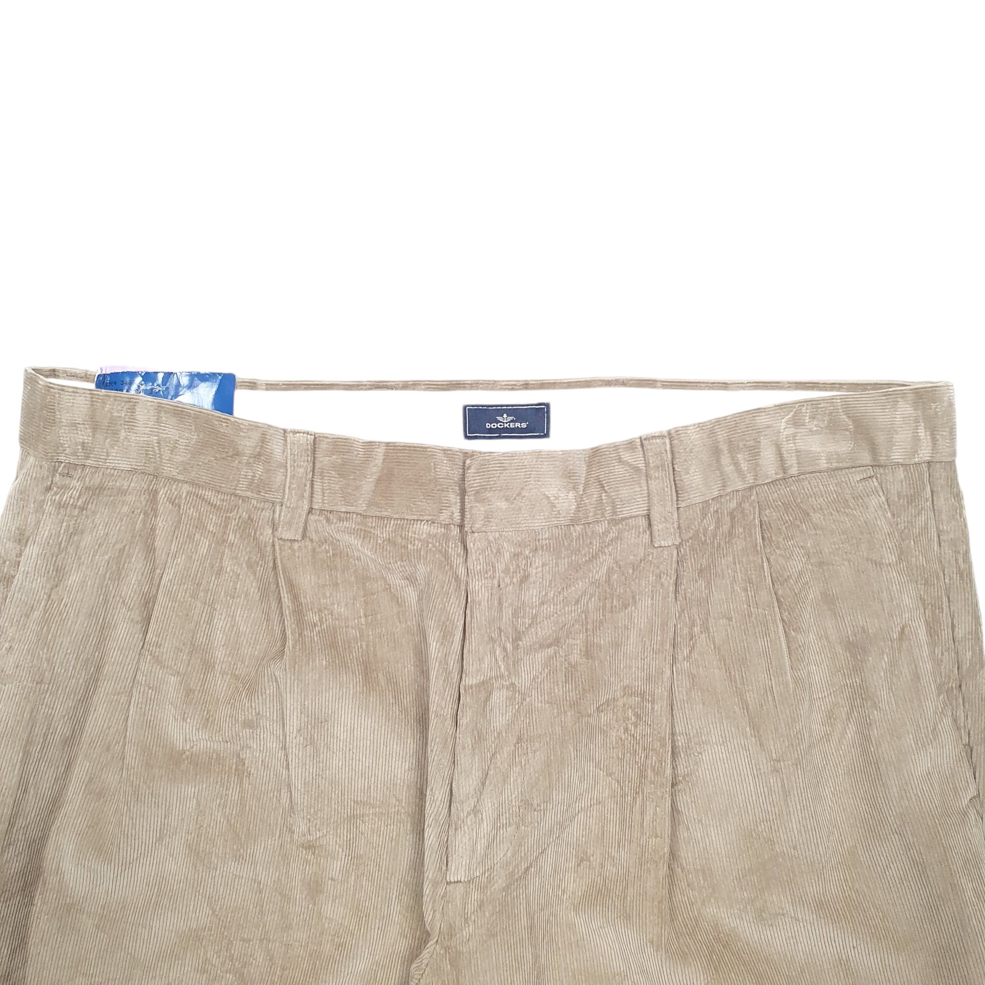 Mens Beige Dockers New with tags Corduroy Trousers