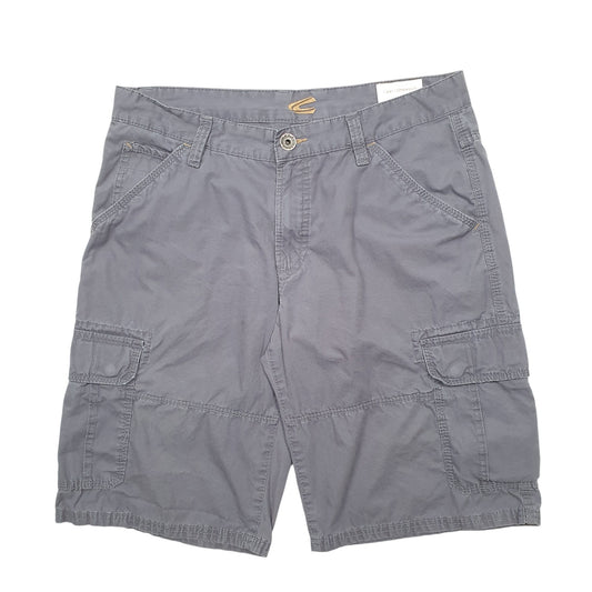 Mens Grey Camel Active  Cargo Shorts