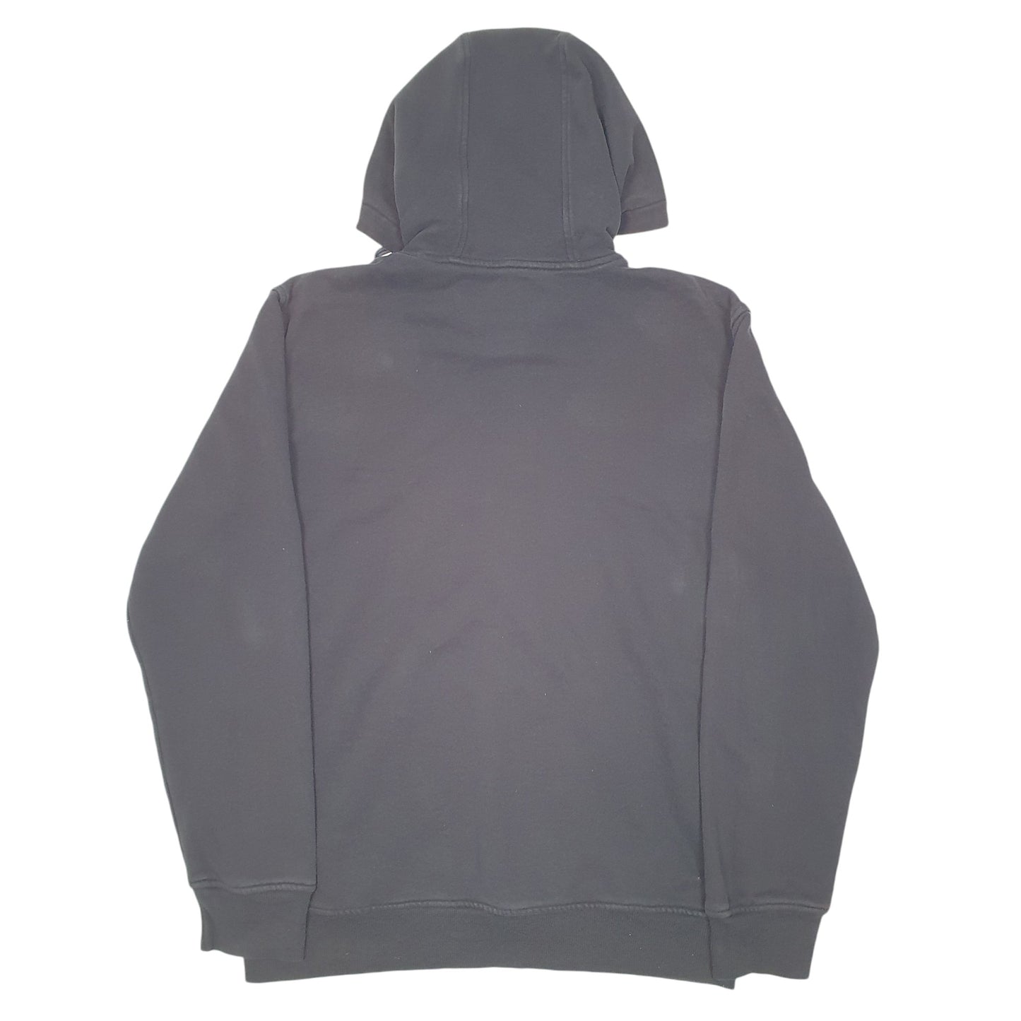 Mens Black Adidas Spellout Hoodie Jumper