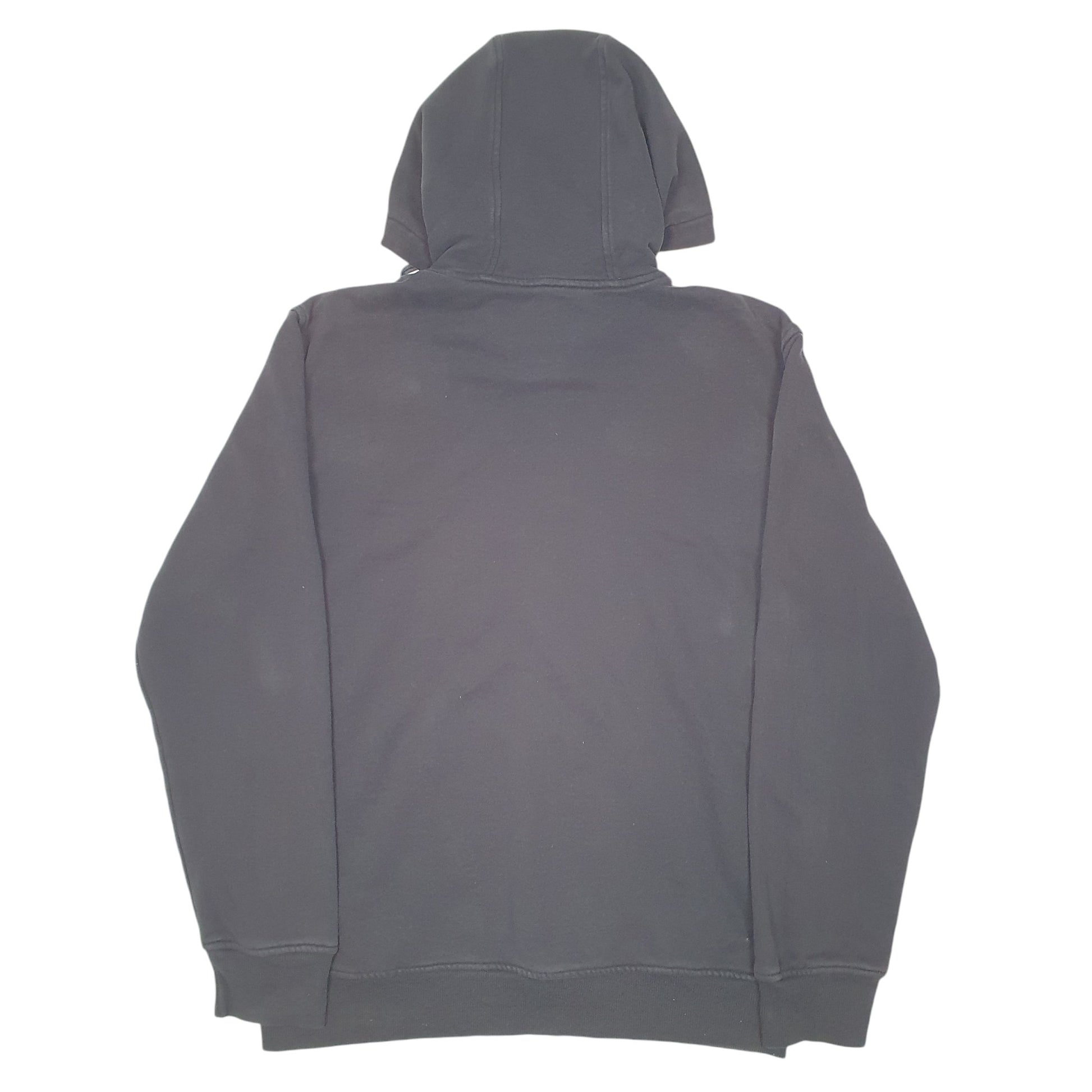 Mens Black Adidas Spellout Hoodie Jumper