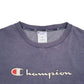 Mens Blue Champion Spellout Crewneck Jumper