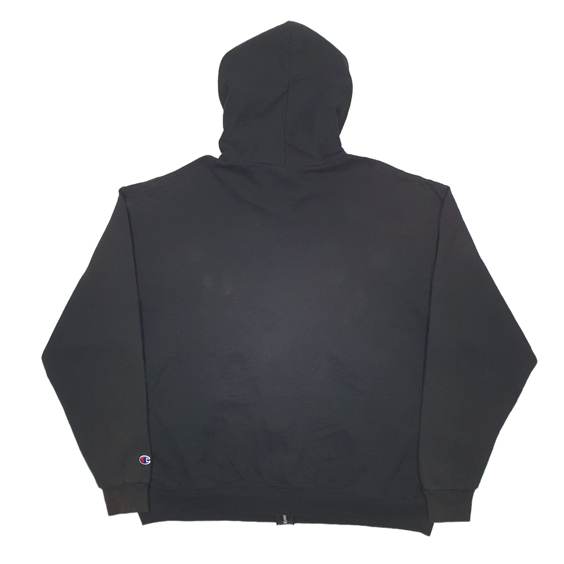 Mens Black Champion Chapman USA College Hoodie Jumper