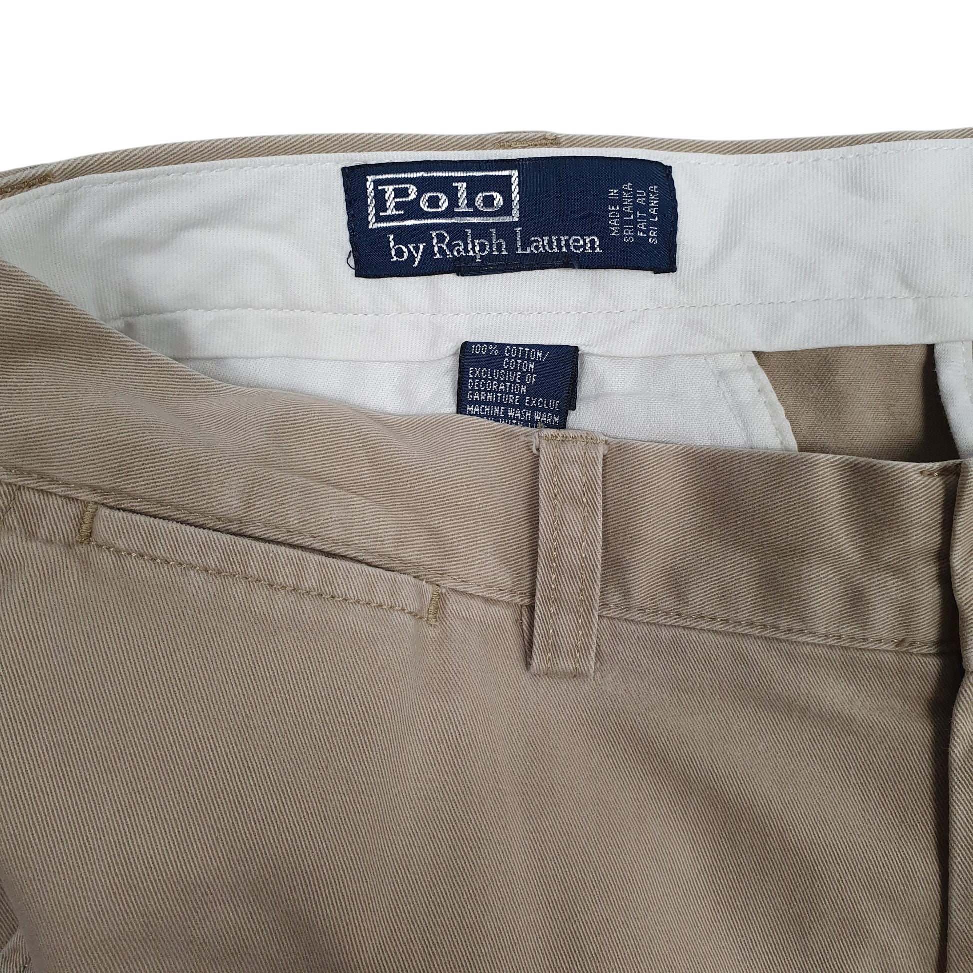 Mens Beige Polo Ralph Lauren  Chino Trousers
