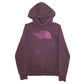 Womens Purple The North Face Spellout Hoodie Jumper