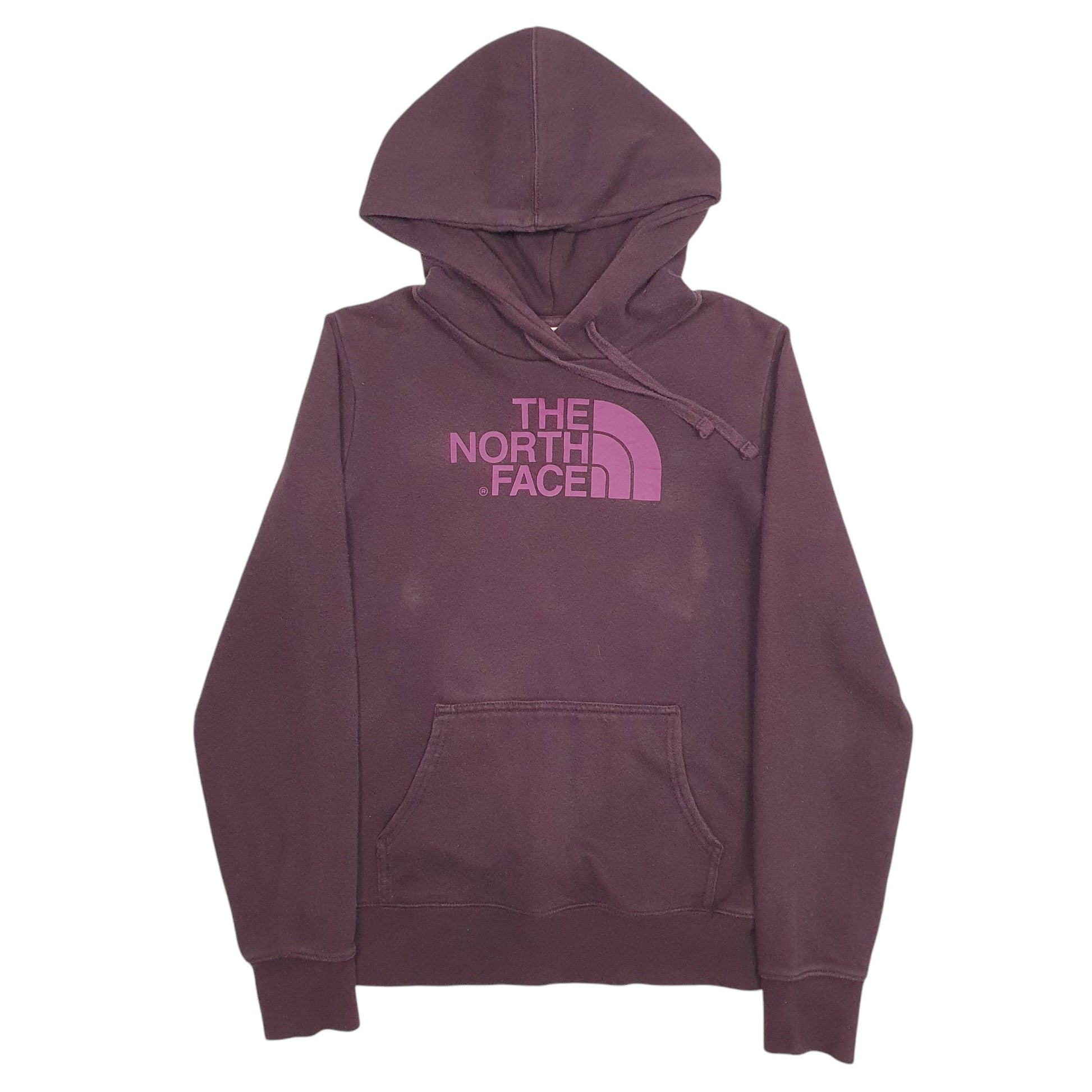 Womens Purple The North Face Spellout Hoodie Jumper