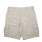 Mens Beige Wrangler Denim Jeans Jorts Cargo Shorts