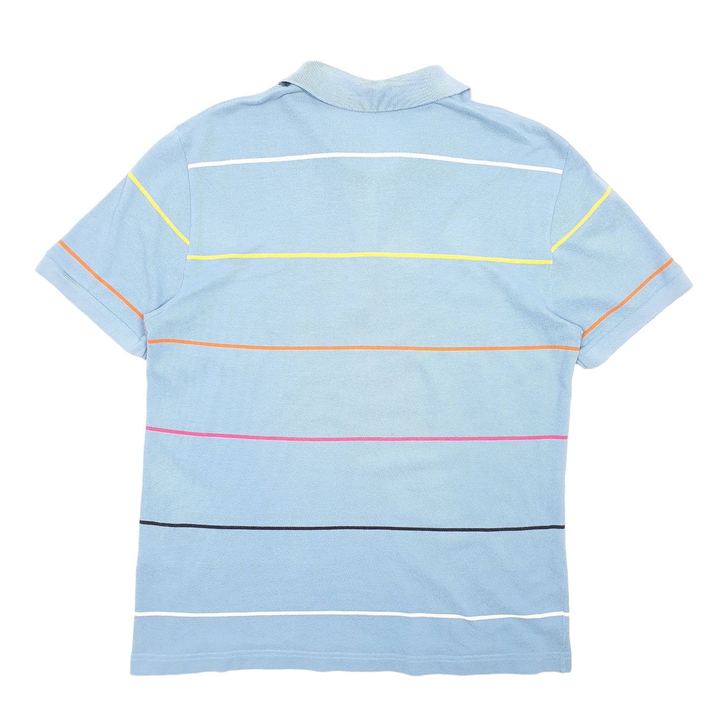 Mens Blue Lacoste  Short Sleeve Polo Shirt