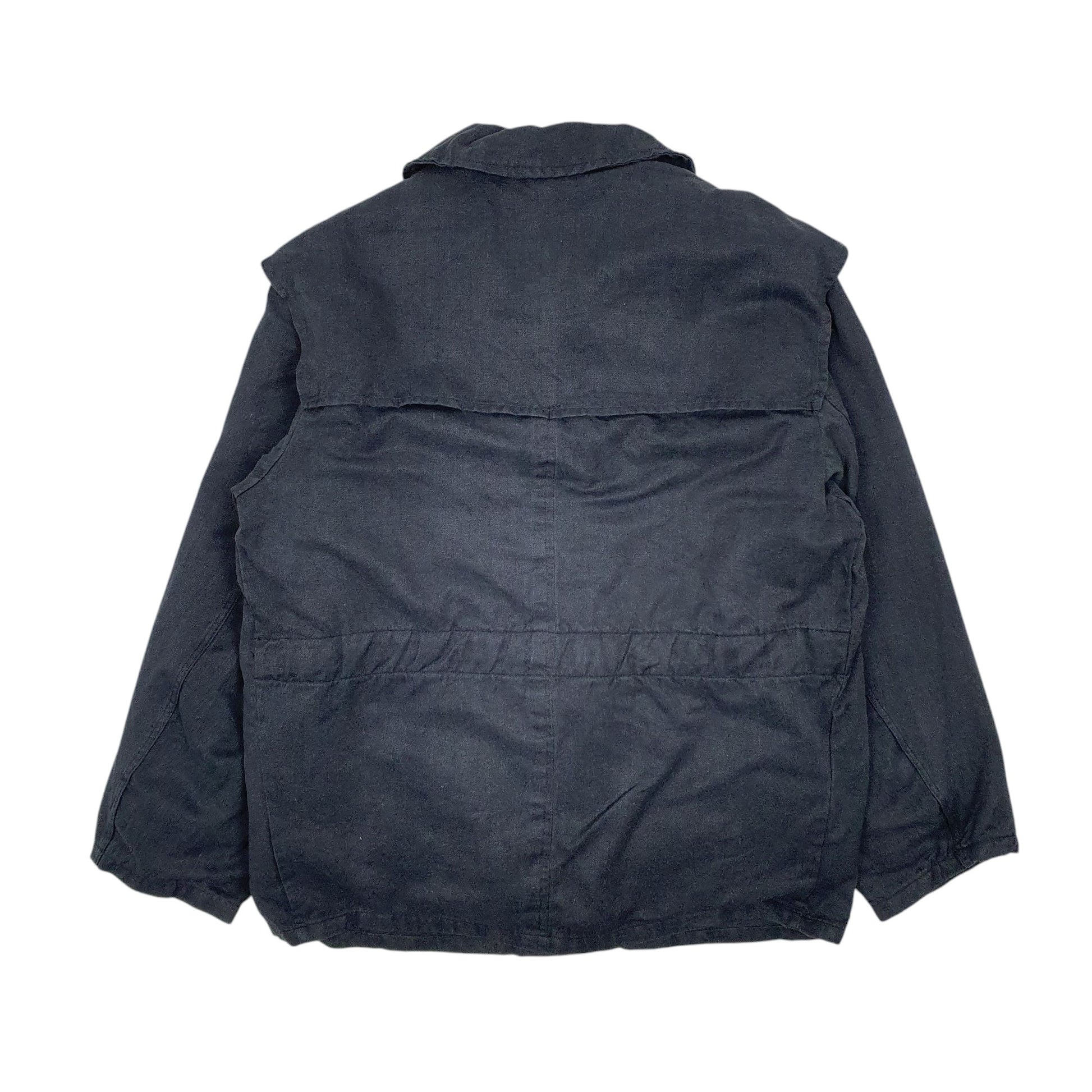 Mens Grey Unbranded Vintage Crewneck Coat