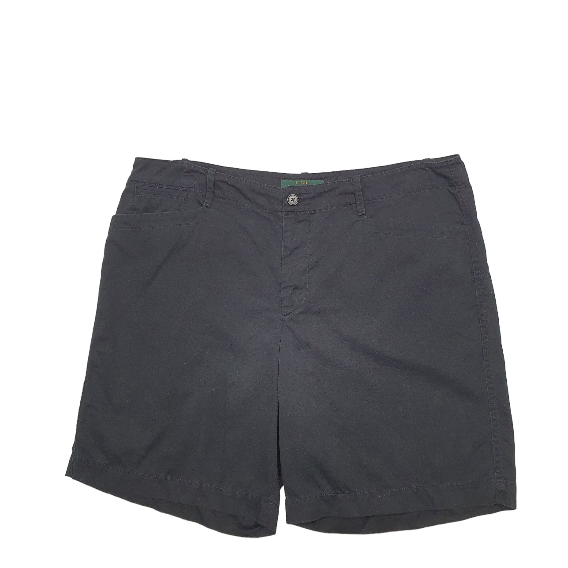 Womens Black Ralph Lauren  Chino Shorts