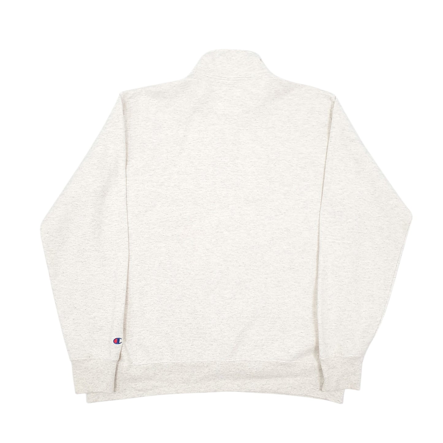 Mens Cream Champion San Jose State Quarter Zip Jumper