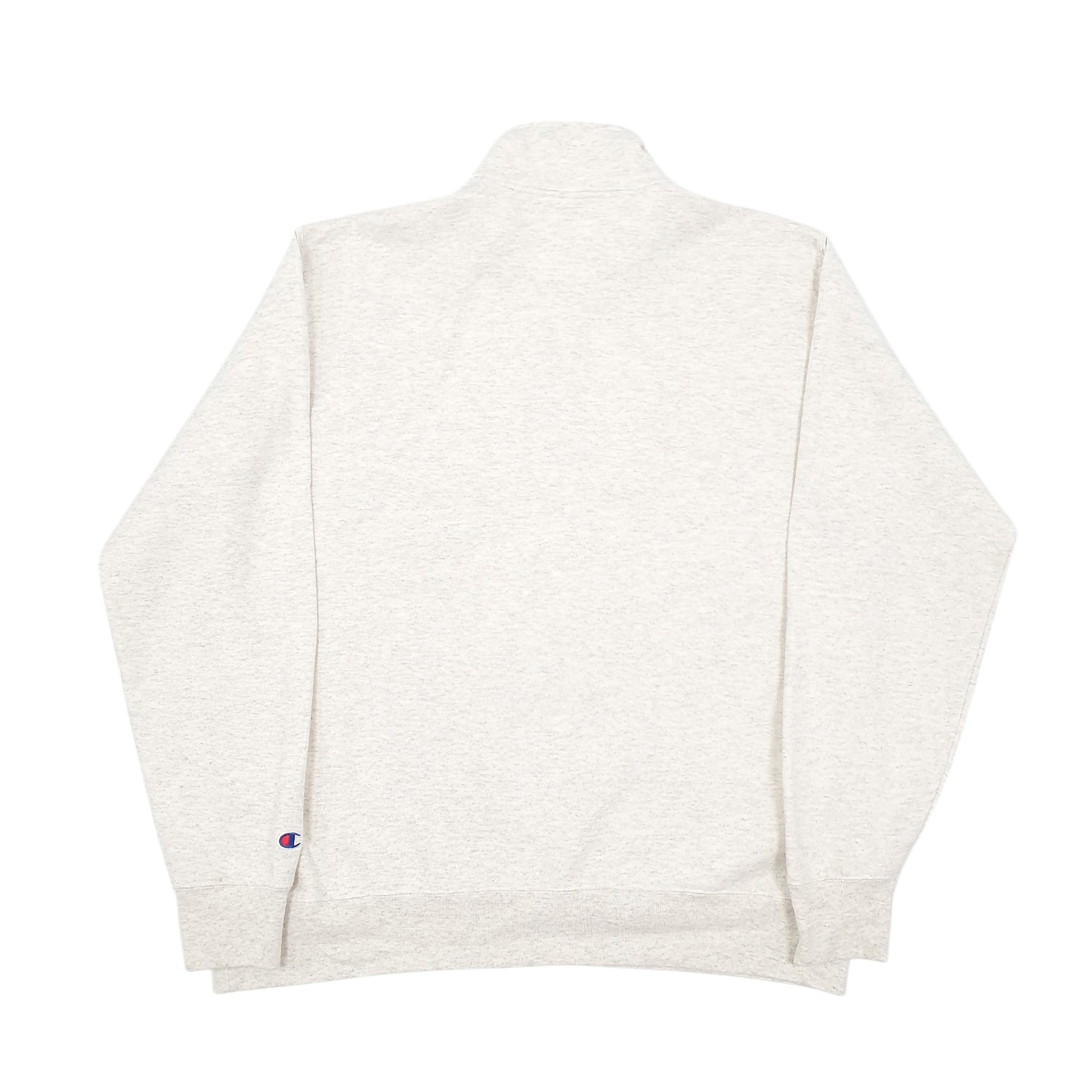 Mens Cream Champion San Jose State Quarter Zip Jumper