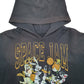 Mens Black Non Branded Space Jam Cartoon Looney Tunes Bugs Bunny Daffy Duck Hoodie Jumper