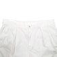 Mens White Polo Ralph Lauren Pleated Chino Shorts