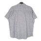 Mens Grey Levis Chambray Work Short Sleeve Shirt
