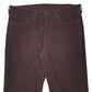 Mens Burgundy Levis  Corduroy Trousers