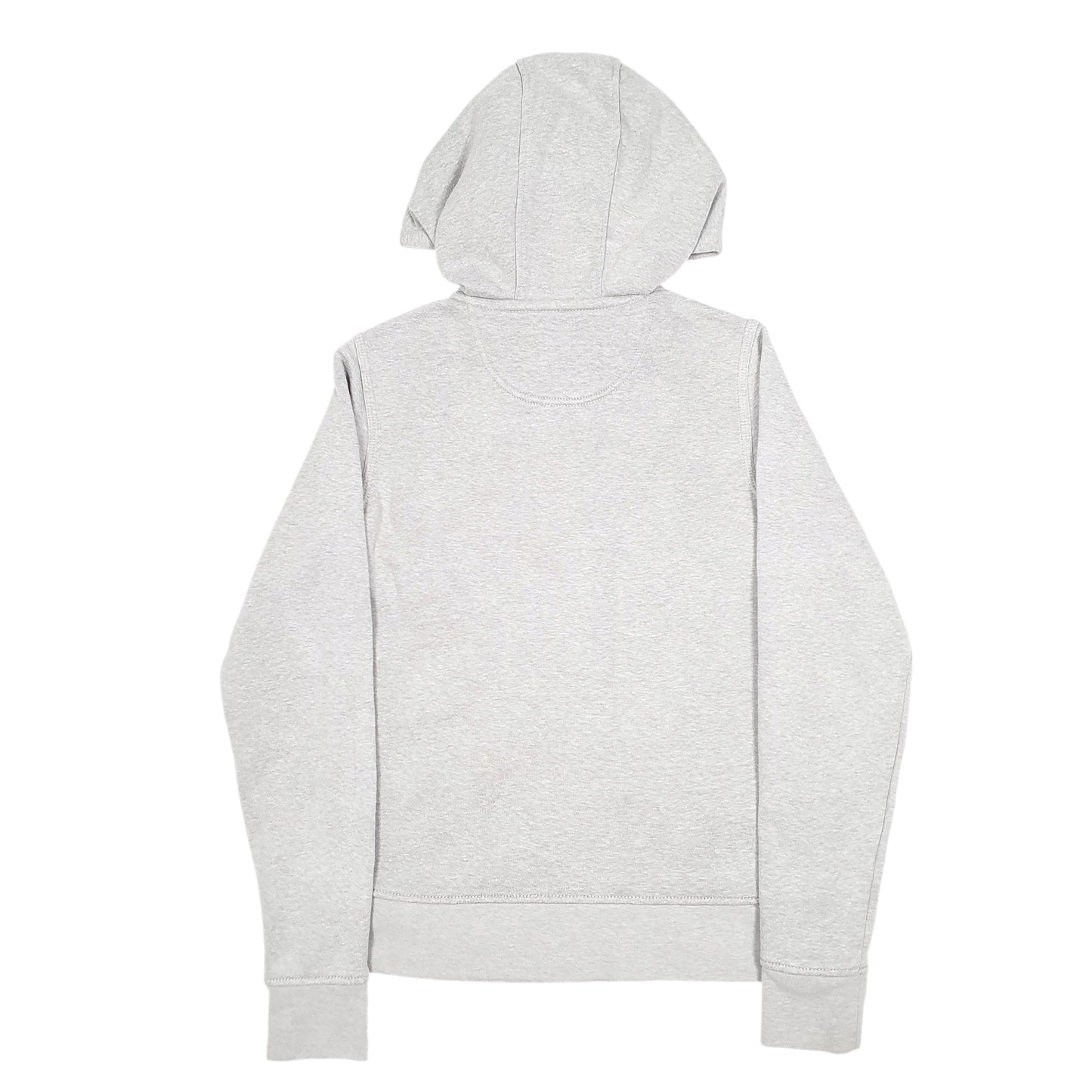 Womens Grey Carhartt Workwear Hoodie Quarter Zip Jumper