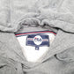 Mens Grey Fila  Hoodie Jumper