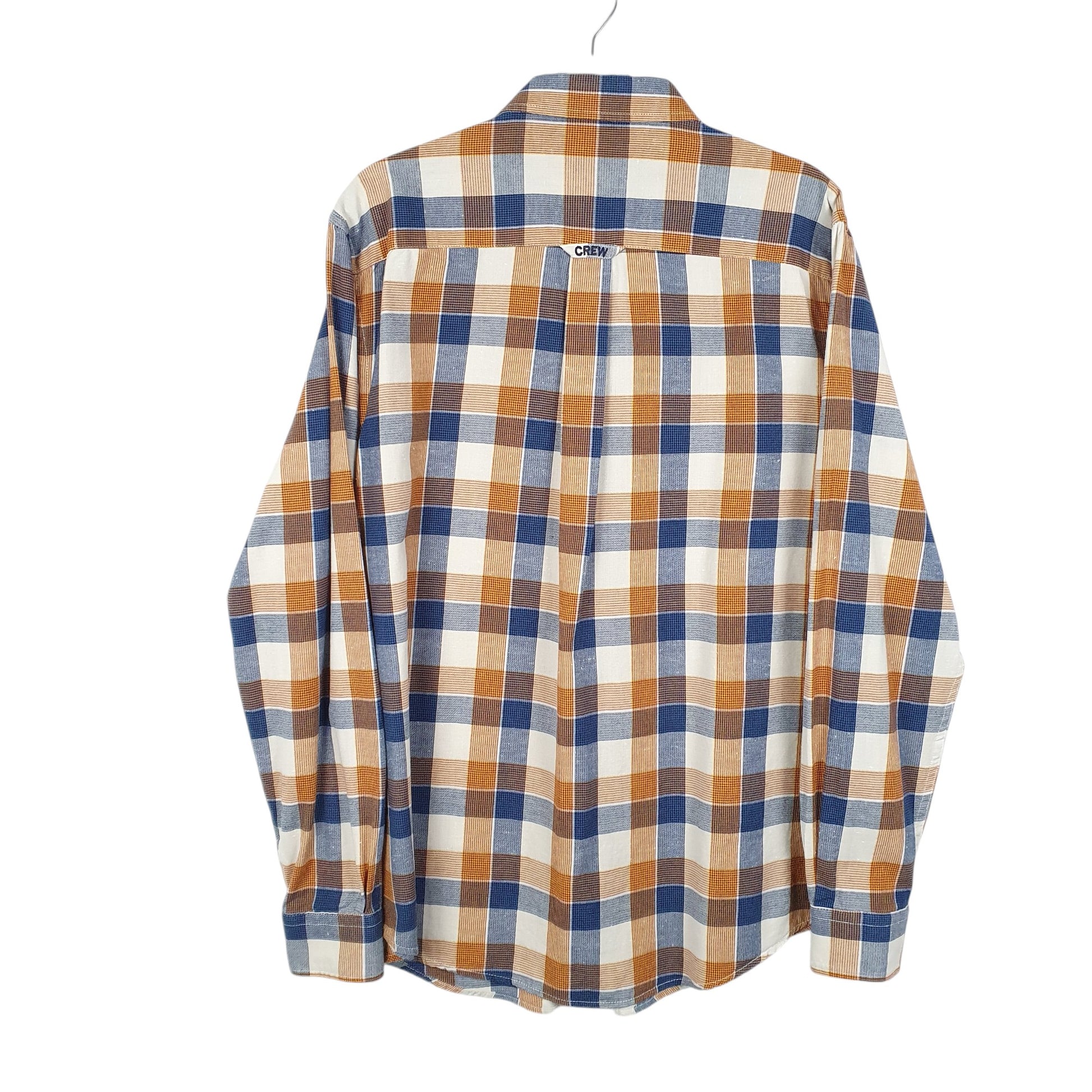 Mens Red Crew Clothing Company  Long Sleeve Shirt