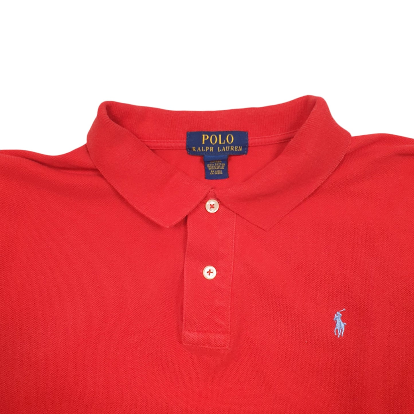 Mens Red Polo Ralph Lauren  Short Sleeve Polo Shirt