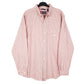 Mens Red Chaps Oxford Long Sleeve Shirt