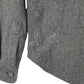 Mens Grey Supedry Herringbone Overshirt Shacket Tweed Long Sleeve Shirt