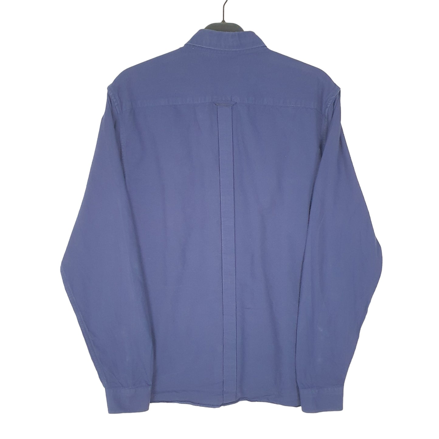 Mens Navy Fred Perry  Long Sleeve Shirt