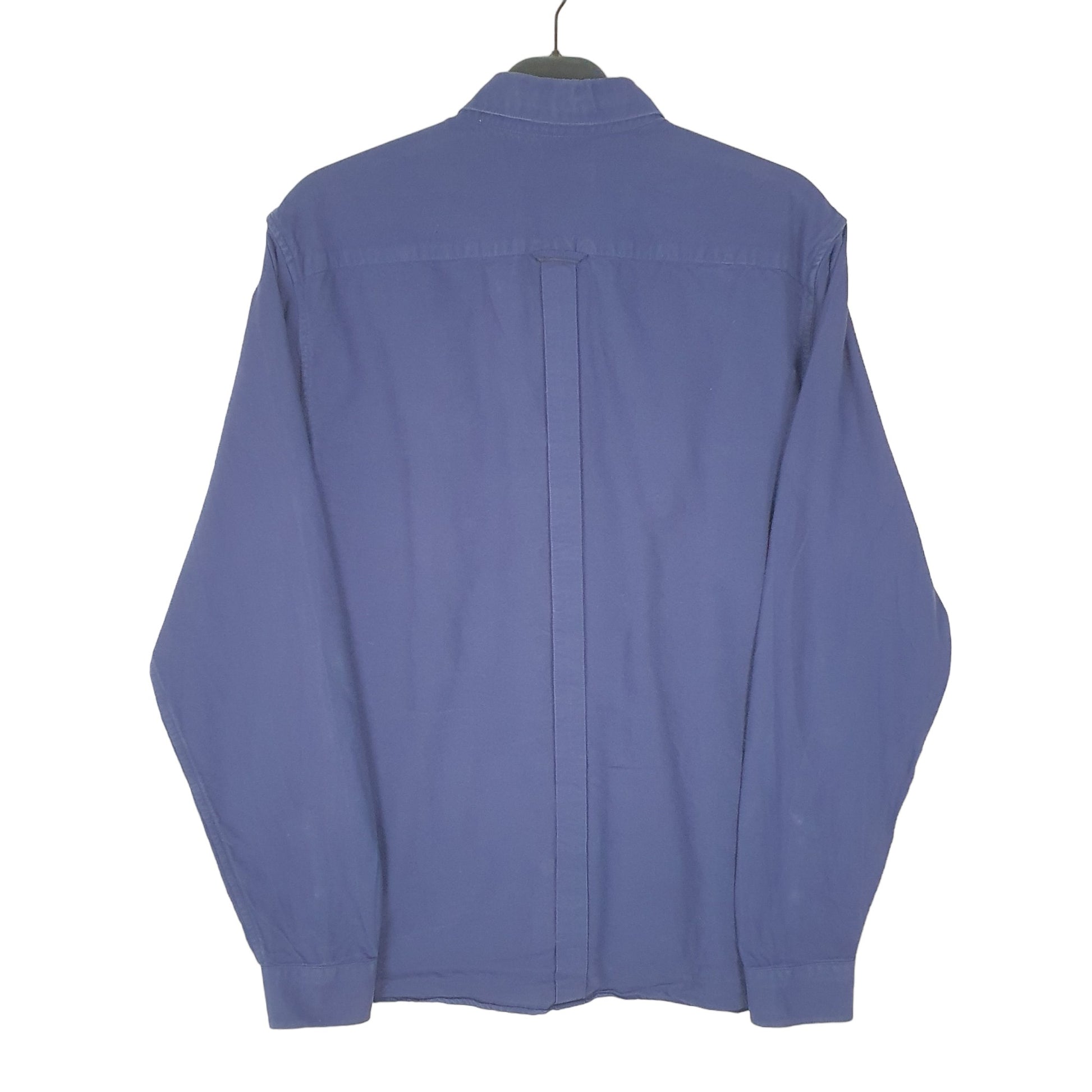 Mens Navy Fred Perry  Long Sleeve Shirt