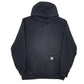 Mens Black Carhartt Rain Defender Hoodie Jumper