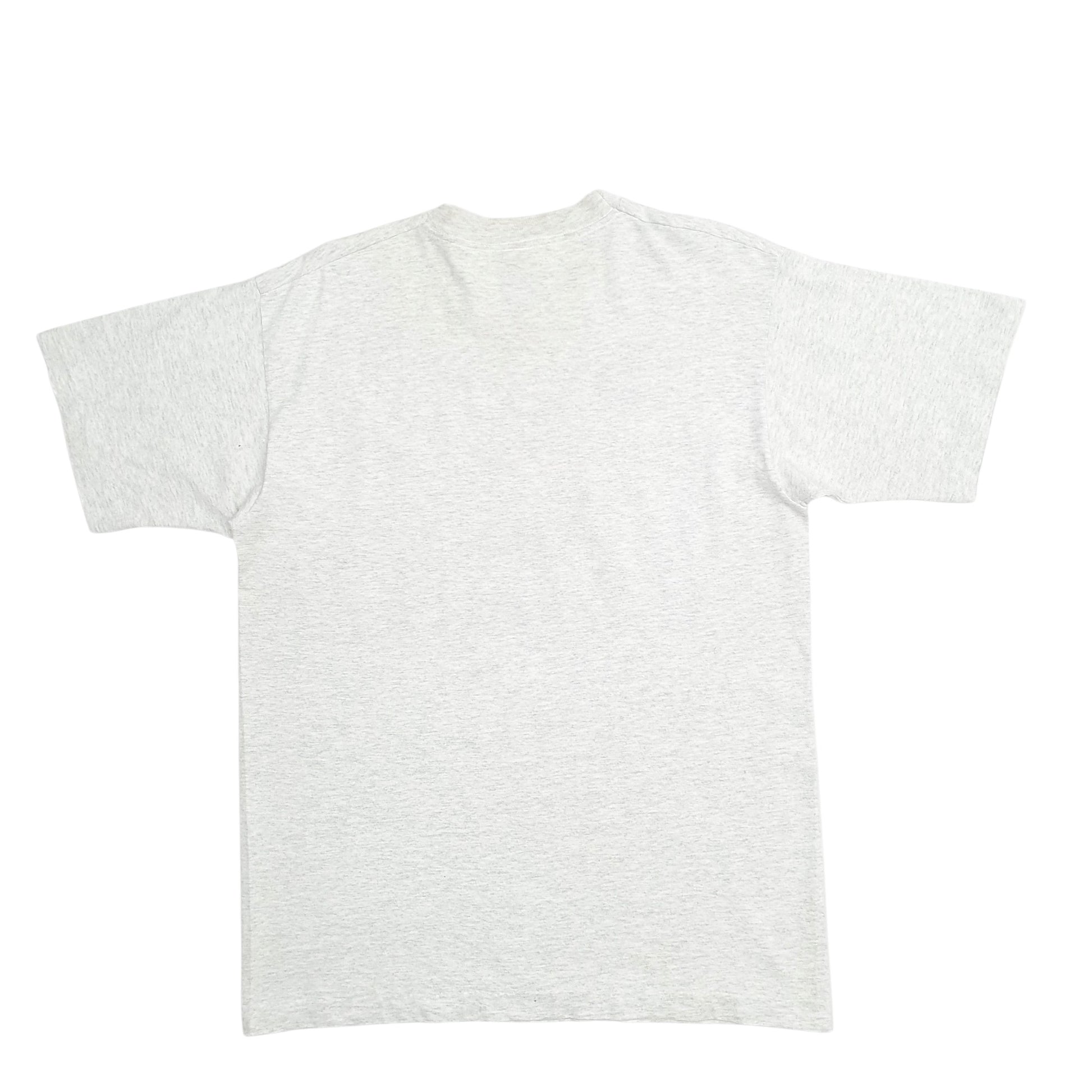 Mens Grey Fruit Of The Loom Single Stitch Vintage 90s Dallas Cowboys Short Sleeve T Shirt