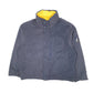 Mens Navy Nautica Rain Reversible Fleece Lined Sailing  Coat