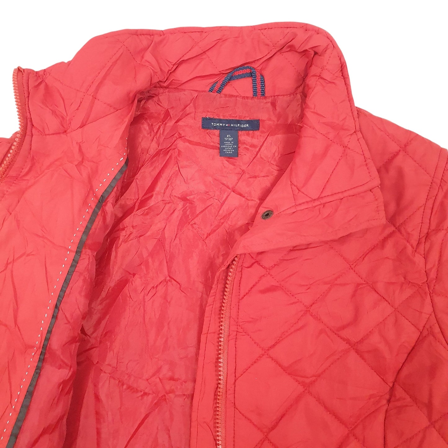 Womens Orange Tommy Hilfiger   Coat