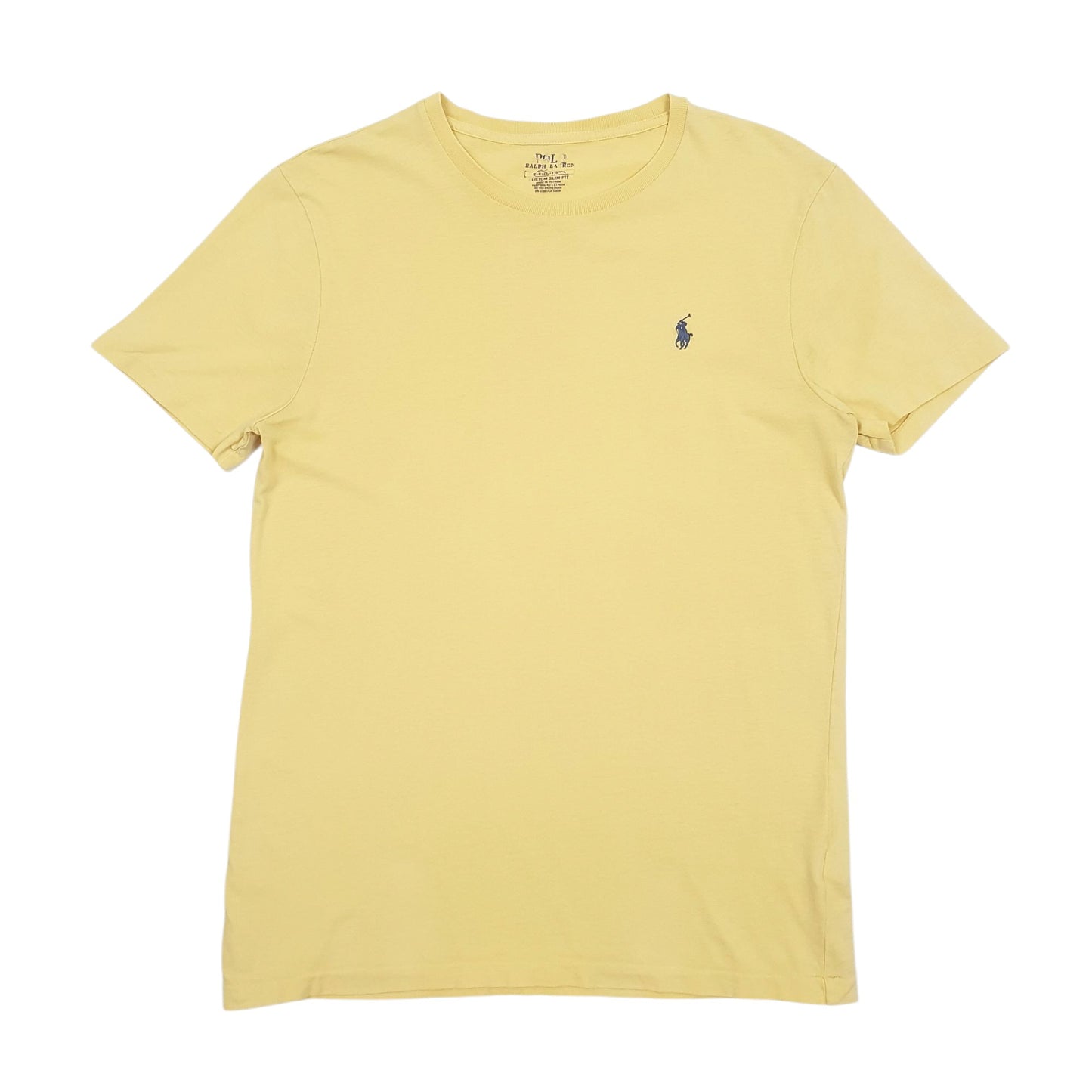 Mens Yellow Polo Ralph Lauren  Short Sleeve T Shirt