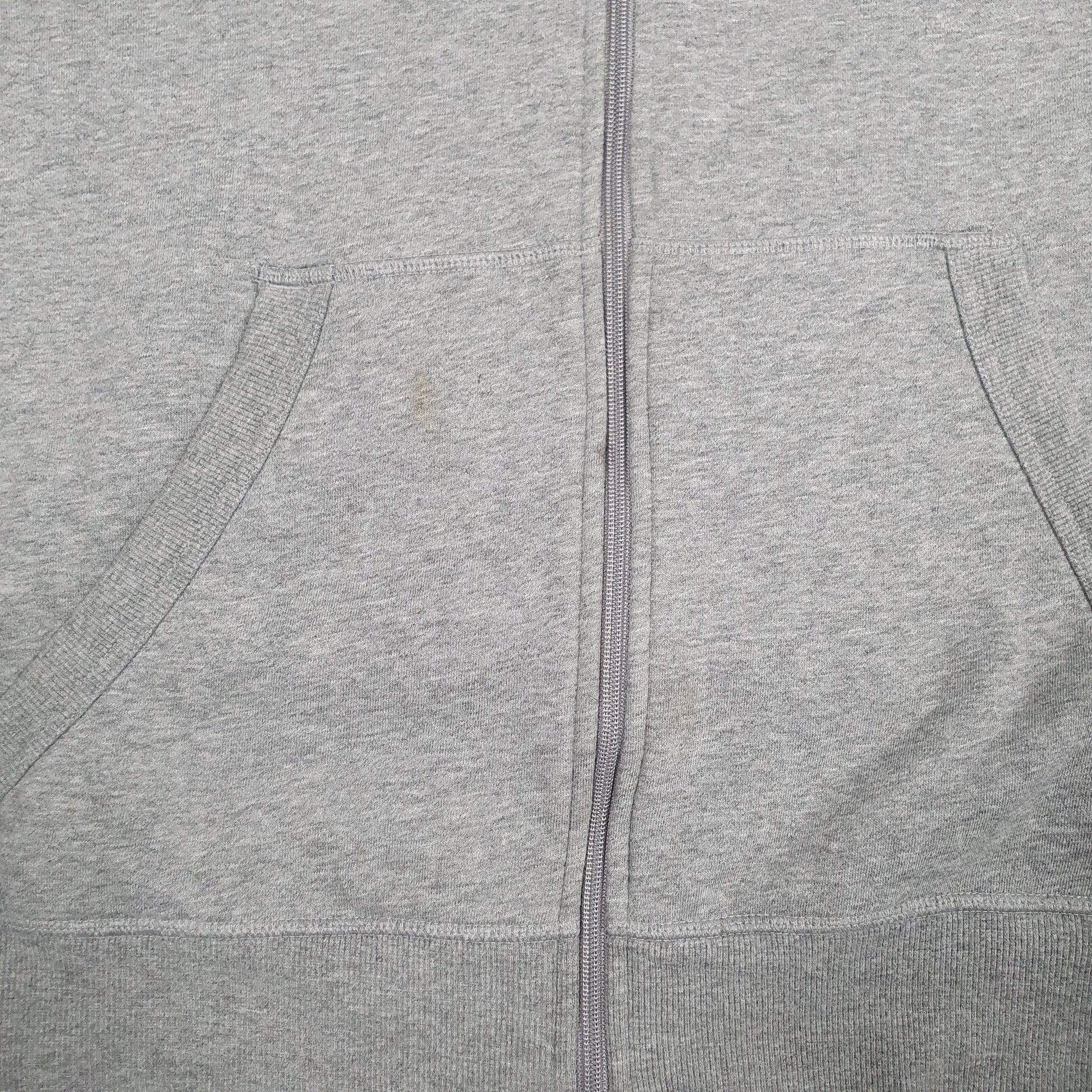 Mens Grey Champion  Full Zip Jumper