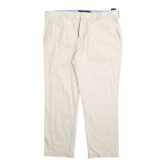 Mens Cream Tommy Hilfiger  Chino Trousers