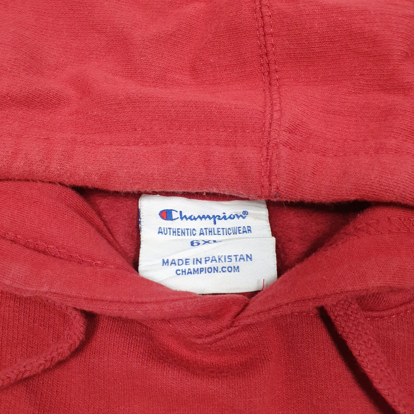 Mens Red Champion  Hoodie Jumper