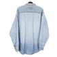 Mens Blue Levis Denim Jeans Vintage Overshirt Shacket Long Sleeve Shirt