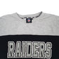 Mens Grey Primark NFL Raiders Crewneck Jumper