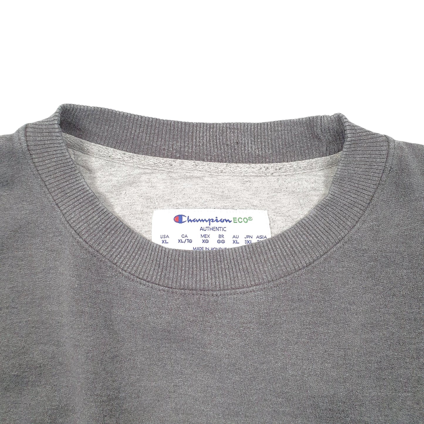 Mens Grey Champion  Crewneck Jumper