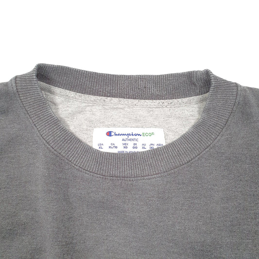 Mens Grey Champion  Crewneck Jumper