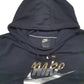 Womens Black Nike Spellout Hoodie Jumper