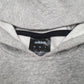 Mens Grey Adidas Spellout Hoodie Jumper