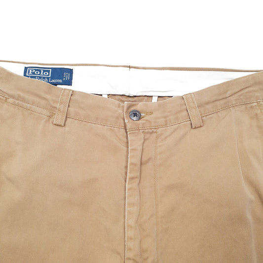 Mens Tan Polo Ralph Lauren Prospect Pant Vintage Chino Trousers