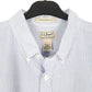 Mens White L.L.Bean  Short Sleeve Shirt