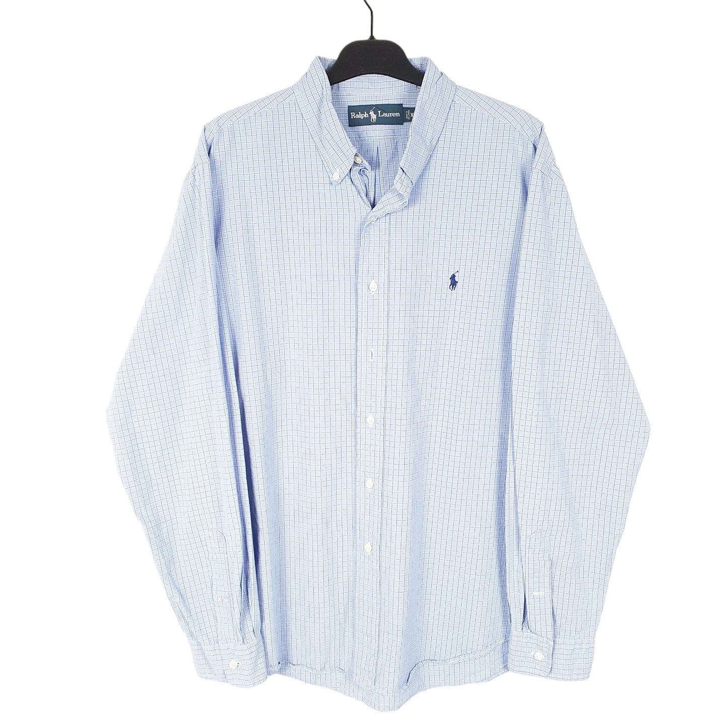Mens Blue Polo Ralph Lauren  Long Sleeve Shirt
