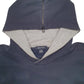 Mens Navy Nautica Spellout Hoodie Jumper