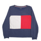 Womens Navy Tommy Hilfiger  Crewneck Jumper