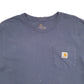 Mens Grey Carhartt  Short Sleeve T Shirt